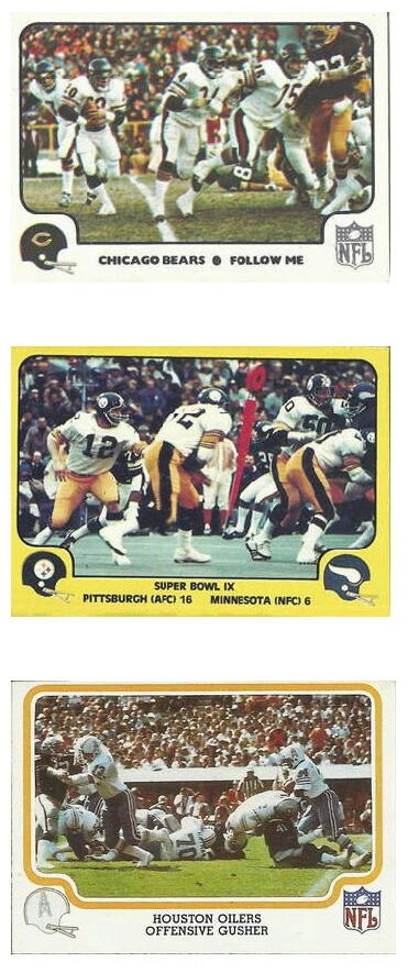 1977-1978-1979 Fleer Team Action Football Cards 1-69 You Pick! - Image 1 of 1