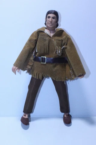 Vintage 1971 Davy Crockett 1971 Mego Action Figure Western Hero like Johnny West Cover