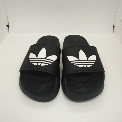 Adidas Adilette Lite Trifoglio Slides Sandali Ragazzo Ragazzo Taglia 3 Nero Bianco
