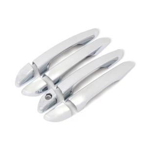 Chrome Exterior Car Door Handle Cover Trim For HYUNDAI TUCSON 2016-2019 - Picture 1 of 6