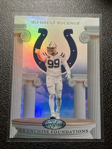 2025 Panini Certified DeForest Buckner Franchise Foundations #FFO-DBR - Bild 1 von 2