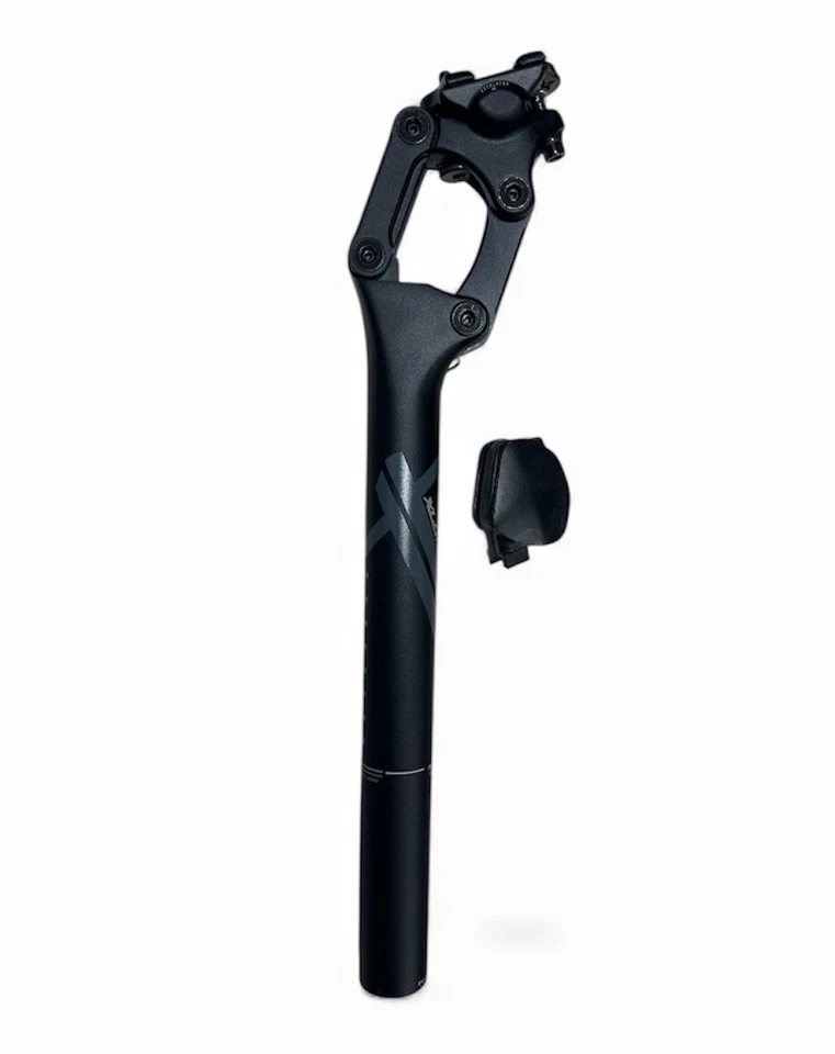 Parallelogramm-Sattelstütze Fahrrad E-Bike 30,9mm 350mm lang 85-100kg Feder - Bild 1 von 4