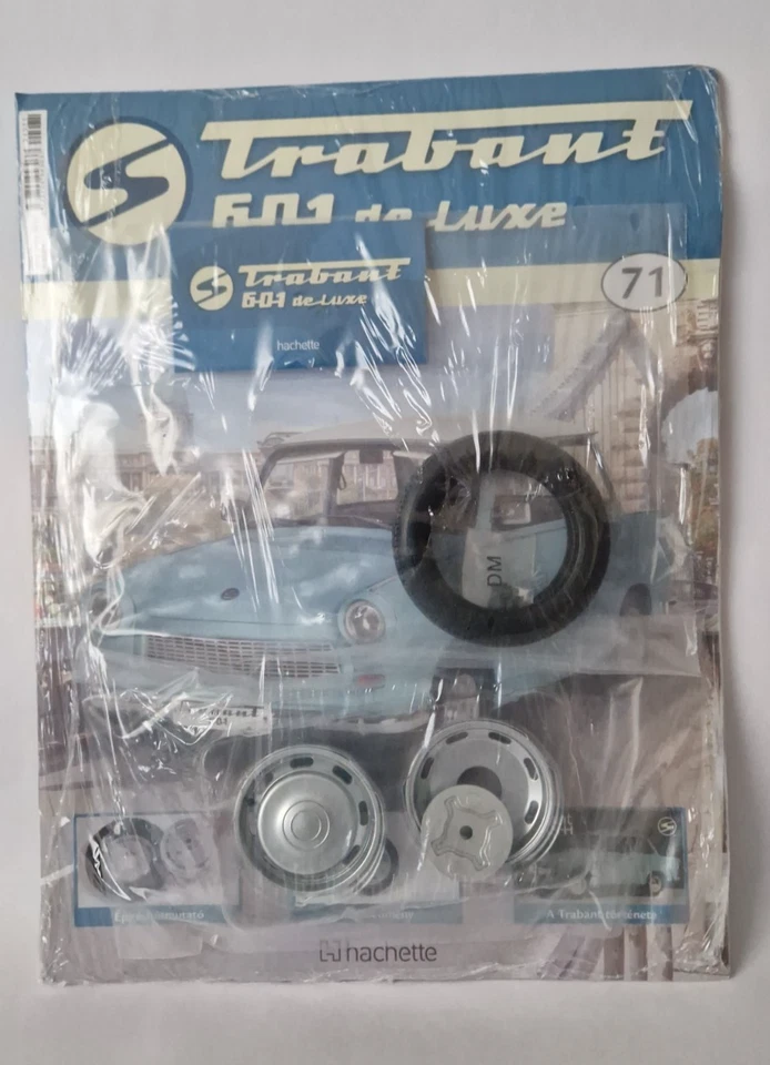 Trabant 601 de Luxe 1:8 Baumodel Nr  Ausgabe 71 DDR PKW 1/8 Hachette Bauteil - Bild 1 von 1