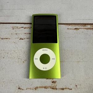Apple iPod Nano 4th Generation A1285 8GB Green MP3 Player Classic Music - Picture 1 of 5