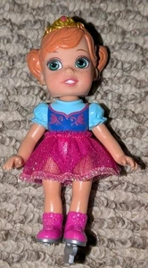 Disney Frozen Princesa Anna Patinaje sobre Hielo Rosa Patines sobre Hielo Niño Pequeño Raro - Imagen 1 de 2