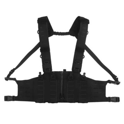 WoSporT Tactical Lightweight SF Style Chest Rig with Magazine Pouch Hunting Camo - Image 1 of 4