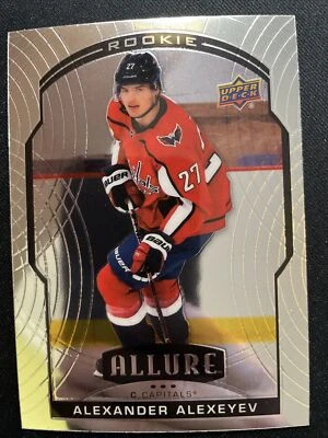 20-21 UD Allure Hockey Rookie RC 86 Alexander Alexeyev - Image 1 of 2