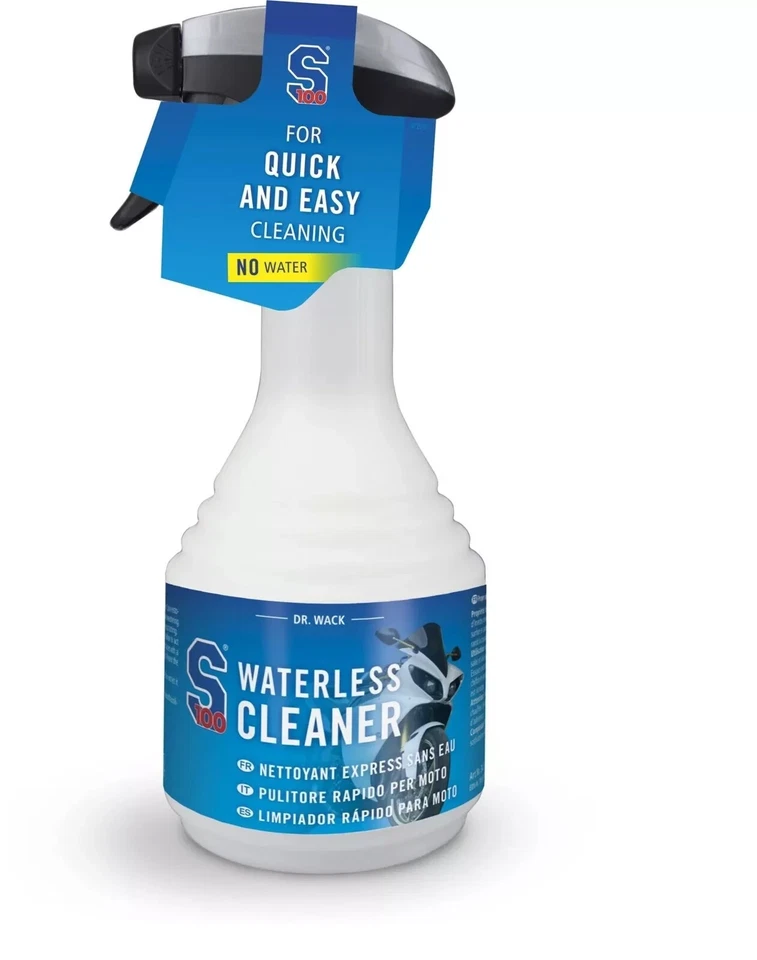 Dr Wack S100 Motorcycle Motorbike Waterless Spray & Wipe Cleaner 500ml - Image 1 of 1