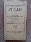 Athalie   J Racine   Appreciations Litterairesm Gidel   Editions Belin 1889