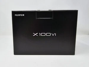 Fujifilm X100VI 40.2 Megapixel Digital Camera Black US MODEL NEW - SHIPS NOW! - Picture 1 of 14