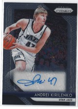 Andrei Kirilenko 22018 Panini Prizm Auto Utah Jazz SP #S-CAL