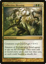 Collective Blessing Return to Ravnica NM White Green Rare MAGIC CARD ABUGames