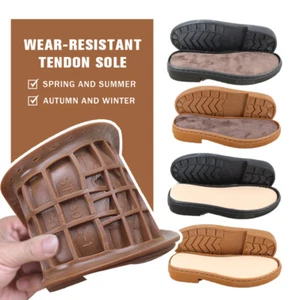 Rubber Anti-slip Soles Wearproof Shoe Patch Repair Martin Boot Sport Replacement - Picture 1 of 16