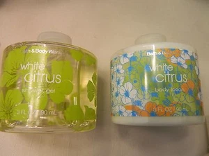 SET OF 2 BATH AND BODY WORKS 3 FL. OZ. BODY LOTION & SHOWER GEL - Picture 1 of 3