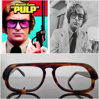 Pierre Cardin Lunettes Vintage 1960 Spectacles 60’s Michael Cain Pulp Kingsman - Photo 1/4