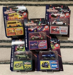 Lote 5 Miniaturas Majorette Japón Serie 1/64 2024 Coches De Metal Nuevos En Caja - Imagen 1 de 6