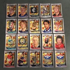 2006 Select AFL Champions New Generation 3-D Cards -  Full 20 Card Set