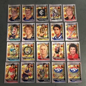 2006 Select AFL Champions New Generation 3-D Cards -  Full 20 Card Set
