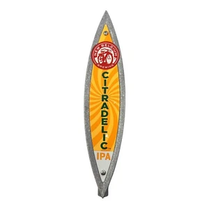 New Belgium Brewing Citradelic Keg Tap Handle Pull Knob Mancave Metal - Picture 1 of 9