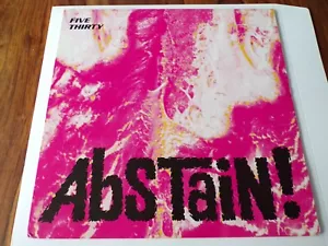Five Thirty – Abstain! (12" Single) 1990 - Imagen 1 de 4