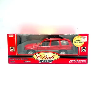 Majorette Club Jeep Grand Cherokee Limited Red 1:18 Scale Diecast Model - Picture 1 of 10