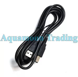 New Black USB-A Male/USB-B USB 2 Cable 6ft Zebra Thermal Label Printer Cable - Picture 1 of 3