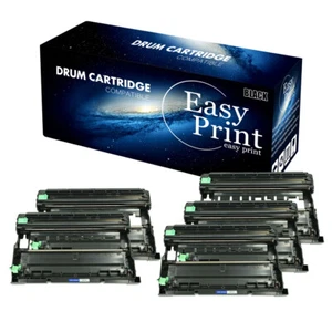 5-PacK Black DR730 Drum Cartridge fits Brother MFC-L2750DW HL-L2370DW HL-L2395DW - Picture 1 of 1