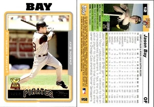 2005 Topps All-Star Rookie Jason Bay #12 Pittsburgh Pirates - Picture 1 of 3
