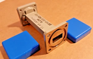 Penn Eng 6L254 25101-003 3" Microwave Waveguide Section 12.4-18GHz KU-Band WR-62 - Picture 1 of 5