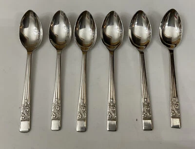 Plato de plata Sheffield vintage 6 13,5 cm PRIMAVERA EPNS cucharaditas cucharas cubiertos Foto 1 de 4