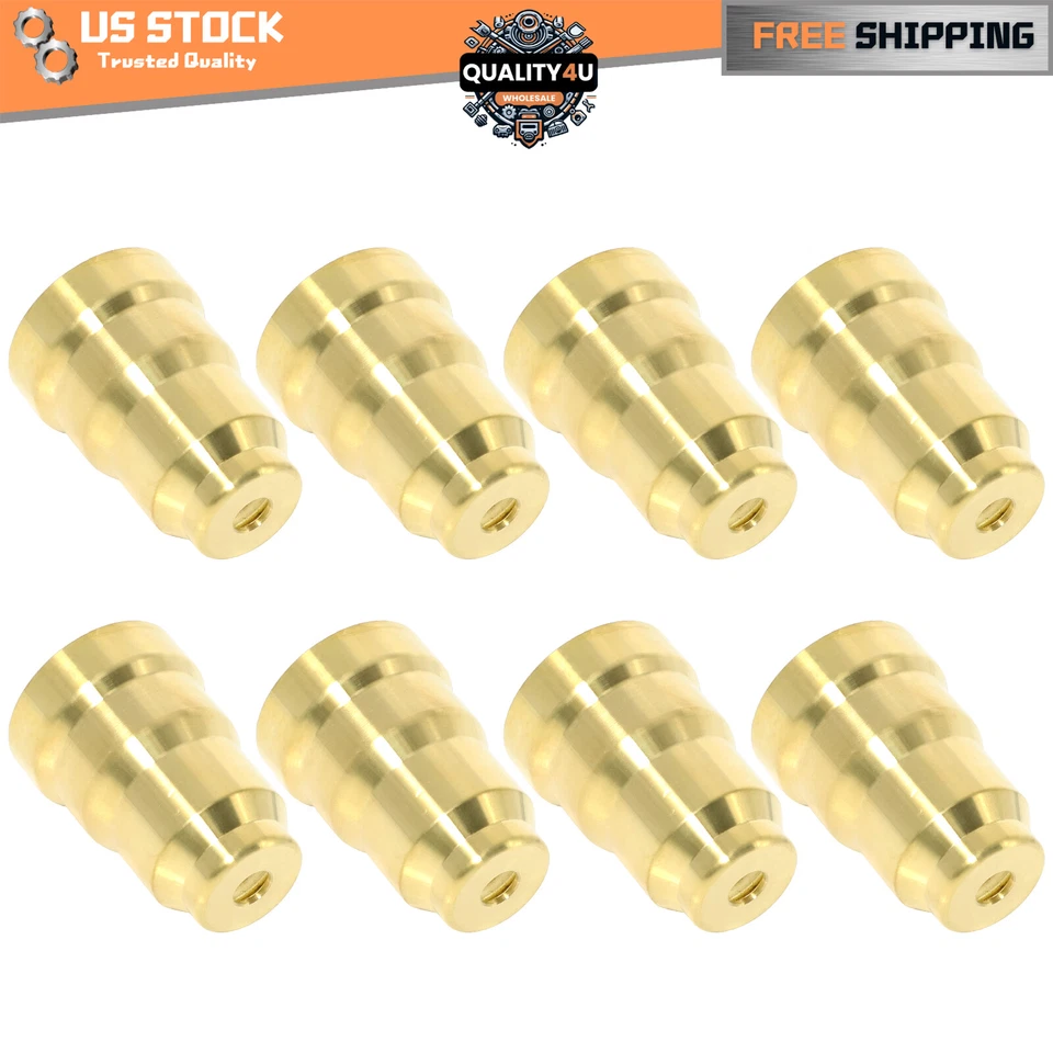 8PCS For 1994-2003 ford Pickup Truck Super Econoline Diesel Injector Sleeve Cup - Image 1 of 4