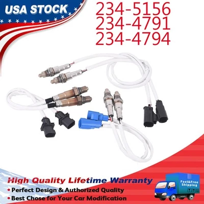 6PCS Oxygen O2 Sensor For 2014-2019 Land Rover Range Rover Rover Sport 3.0L 5.0L Foto 1 de 4