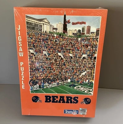 1994 NFL CHICAGO BEARS Fandemonium 500+ Pc Jigsaw Puzzle New Sealed Buffalo - Image 1 of 4