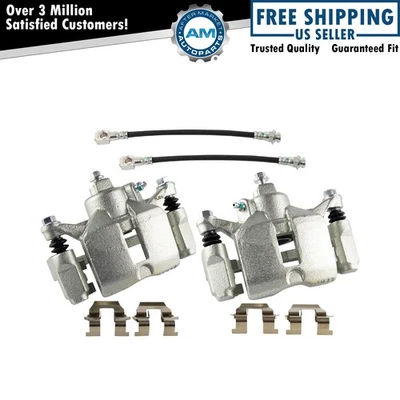 Rear Brake Caliper Set Fits 1997-1998 Buick 1998 Oldsmobile 1997-1998 Pontiac - Image 1 of 4