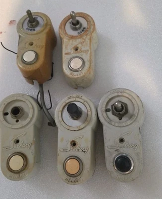 5 controles de volumen remotos Seeburg 45 rpm Jukebox Foto 1 de 2