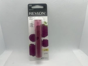 Revlon Kiss Balm Lip #035 Berry Burst Lasting Hydration Natural Fruit Oils SPF20 - Picture 1 of 2