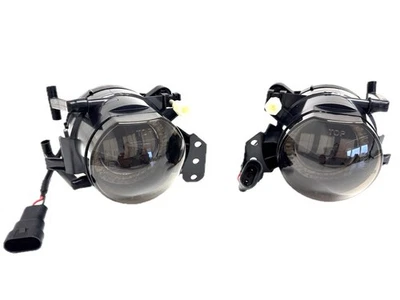 Kit fendinebbia led nero fumo adatto a tutte le BMW Serie 5 E60 E61 03-07 - Immagine 1 di 4
