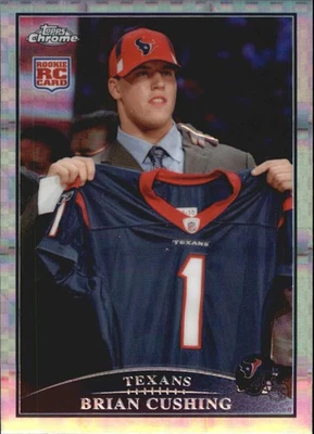 2009 Topps Chrome Xfractors #TC130 Brian Cushing - FB - Image 1 of 2