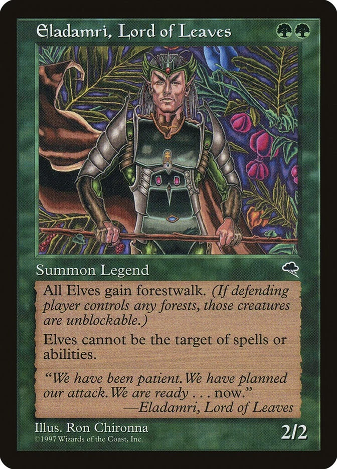 MTG Eladamri, Lord of Leaves  - Tempest #224 - Image 1 of 1