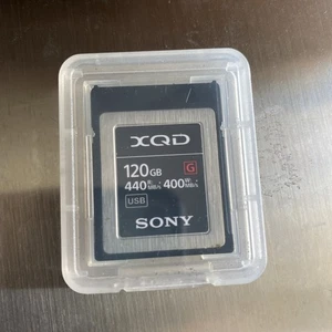 Sony G Series 128GB XQD Memory Card, 400MB/s Write Speed, 440MB/s Read Speed - Picture 1 of 6