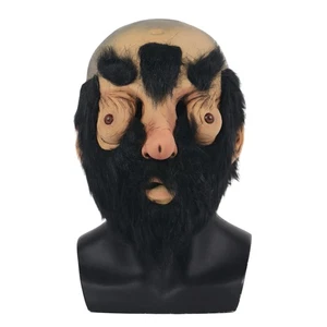Halloween Bald Full Dick Face Big Nose Mask Penis Fancy Dress Masquerade Masks - Picture 1 of 12