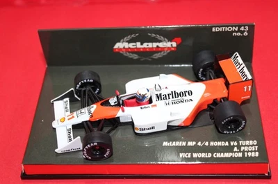 1/43 McLaren MP4/4 Honda V6 Turbo (1988) - #11 A. Prost - MINICHAMPS - Immagine 1 di 3