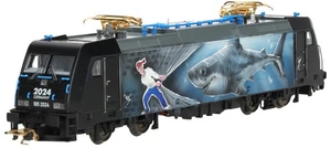 M25368 Trix HO Scale (DCC-Sound) Airbrushed Graffiti/Deluxe Weathering - Picture 1 of 1