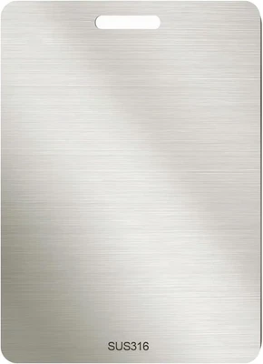 Tagliere Acciaio Inox, Tagliere in Titanio per Cucina - Robusto E Durevole, Può  - Immagine 1 di 4