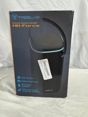 Sistema de Altavoces Bluetooth Portátil HD-Force, Negro Foto 1 de 4