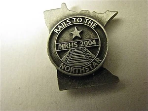 NATIONAL RAILWAY HISTORICAL SOCIETY PIN NORTHSTAR - Bild 1 von 1