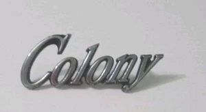 1973-78 Ford Mercury Colony Script Emblem Badge #D3MB-71291A36 - Picture 1 of 9