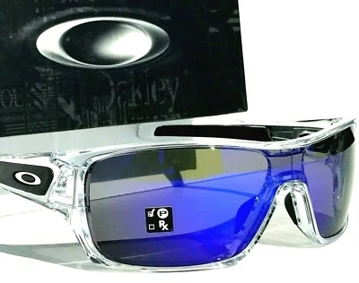 NUEVO* Gafas de sol Oakley TURBINE ROTOR transparentes y negras POLARIZADAS Galaxy Blue 9307 Foto 1 de 4