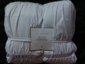 POTTERY BARN TEEN RAINBOW PUCKER UP COMFORTER MULTI FULL/QUEEN NEW - Picture 1 of 3