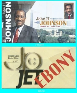 John H Johnson First Day Cover with Color Cancel Type 2 - Picture 1 of 1